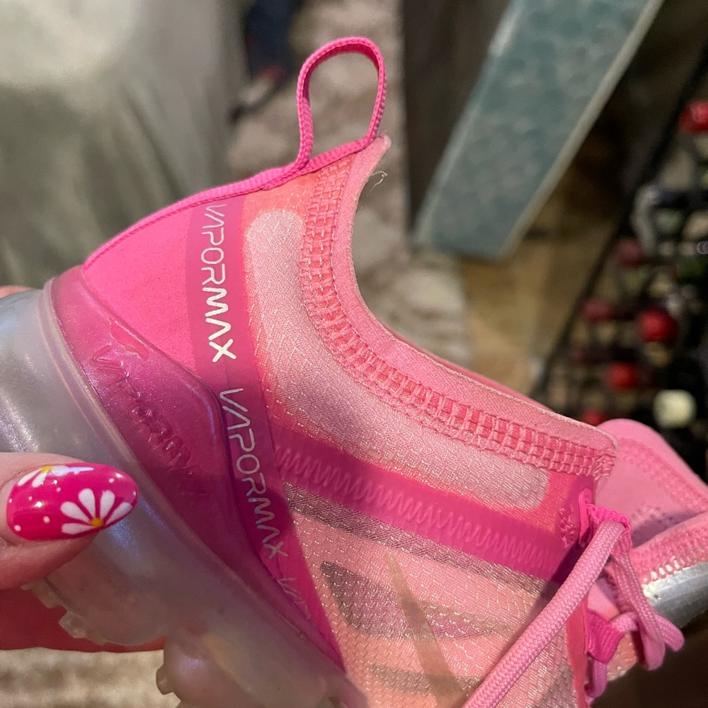 Nike Pink Women's VaporMax Sneakers - Picture 6 of 9